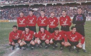 Once ideal del C.P.Mérida en la temporada 94/95